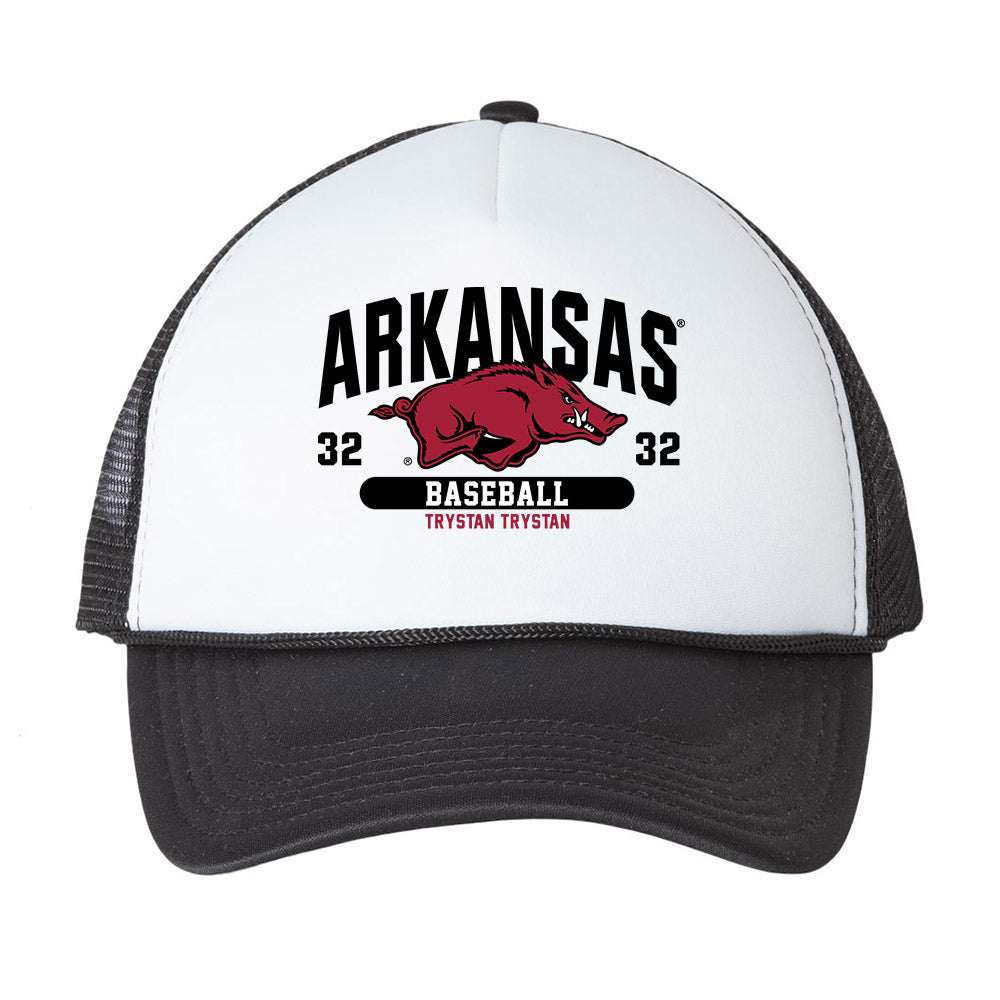 Arkansas - NCAA Baseball : Trystan Trystan - Trucker Hat-0