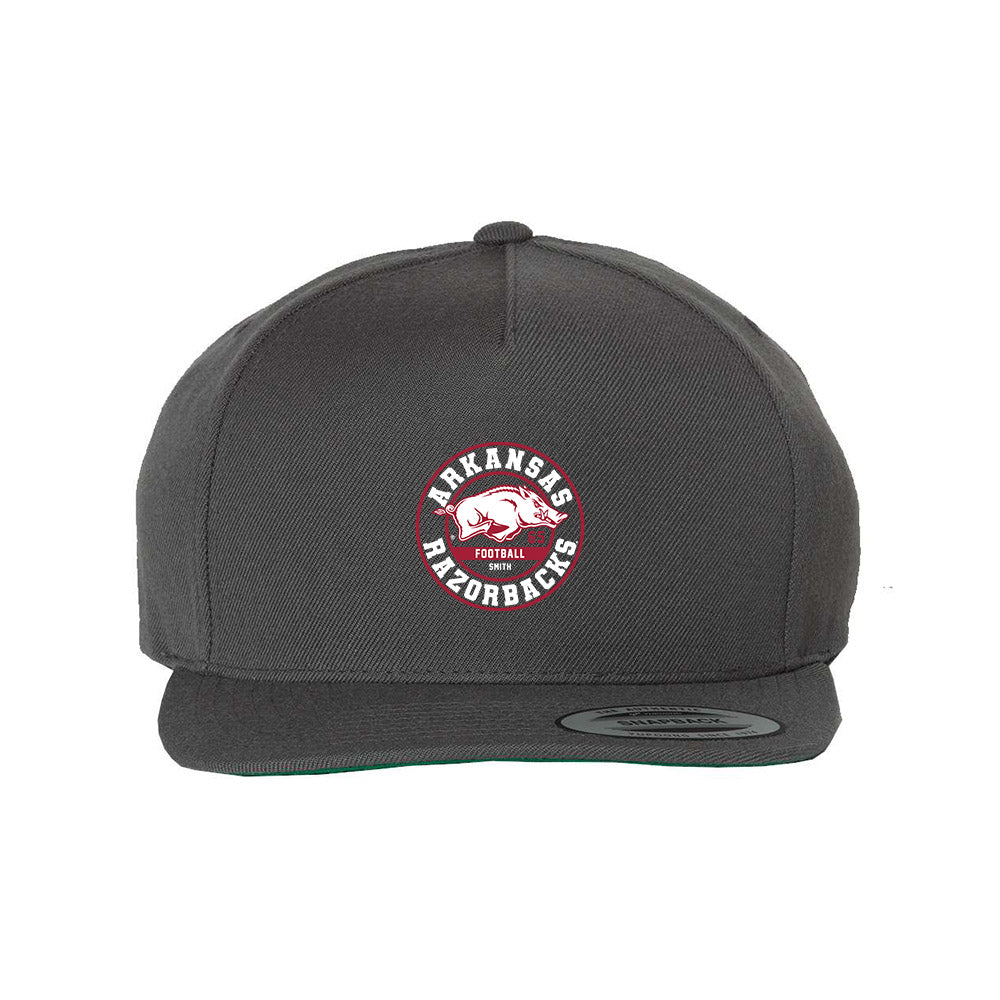Arkansas - NCAA Football : Aaron Smith - Snapback Hat