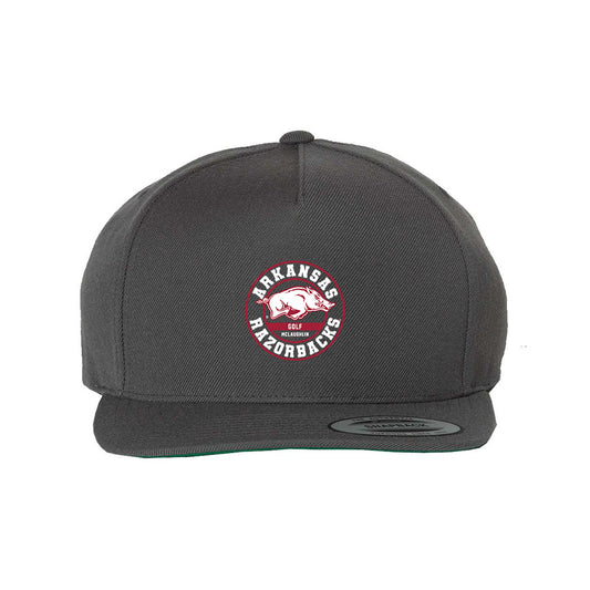 Arkansas - NCAA Men's Golf : Jackson McLaughlin - Snapback Hat