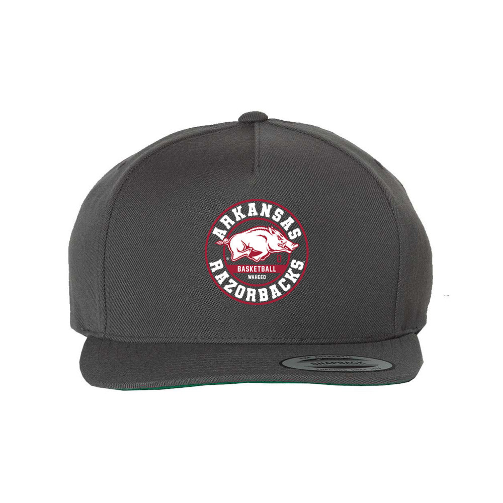 Arkansas - NCAA Women's Basketball : Beautiful Waheed - Snapback Hat-0