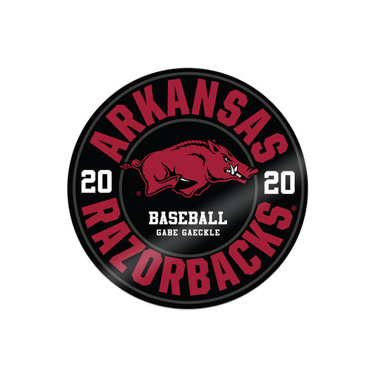 Arkansas - NCAA Baseball : Gabe Gaeckle - Stickers