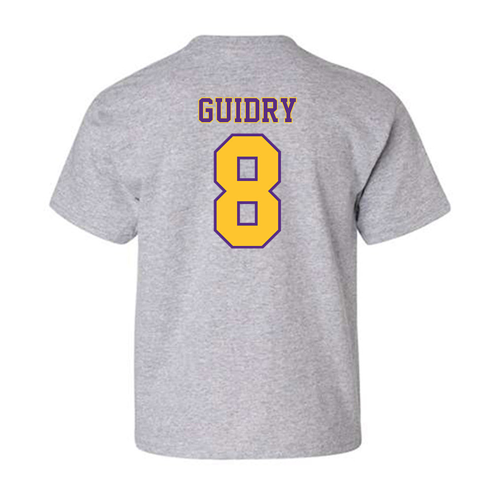 LSU - NCAA Baseball : Gavin Guidry - Classic Shersey Youth T-Shirt-1