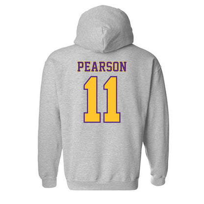 LSU - NCAA Baseball : Josh Pearson - Classic Shersey Hooded Sweatshirt-1