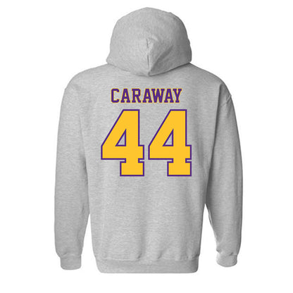 LSU - NCAA Baseball : Trent Caraway - Classic Shersey Hooded Sweatshirt-1