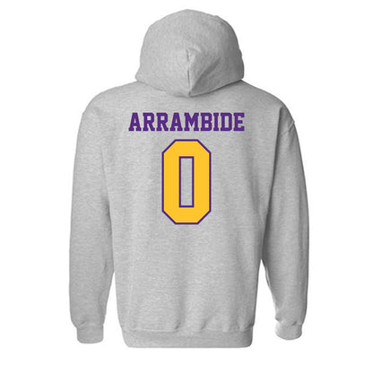 LSU - NCAA Baseball : Cade Arrambide - Classic Shersey Hooded Sweatshirt-1