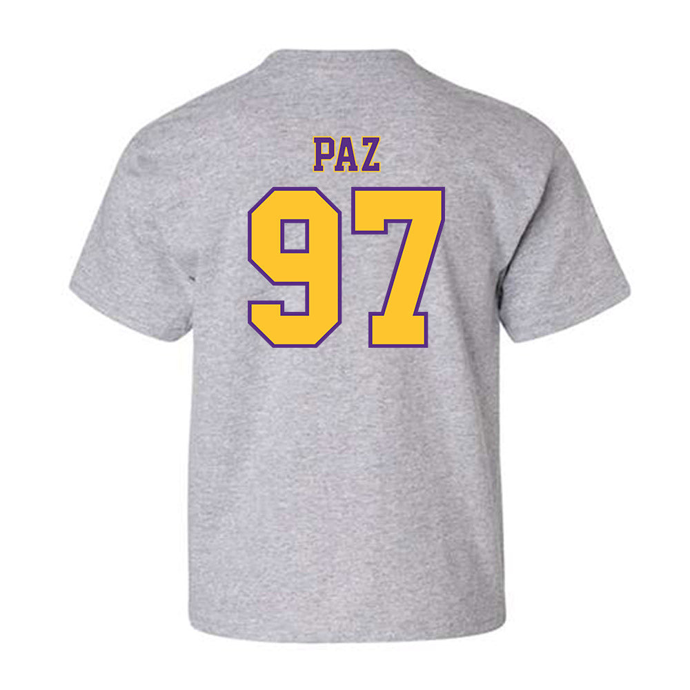 LSU - NCAA Baseball : Marcos Paz - Classic Shersey Youth T-Shirt-1