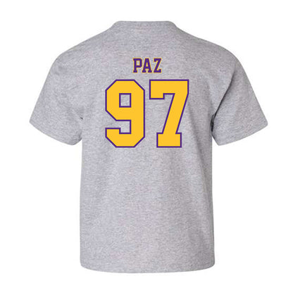 LSU - NCAA Baseball : Marcos Paz - Classic Shersey Youth T-Shirt-1
