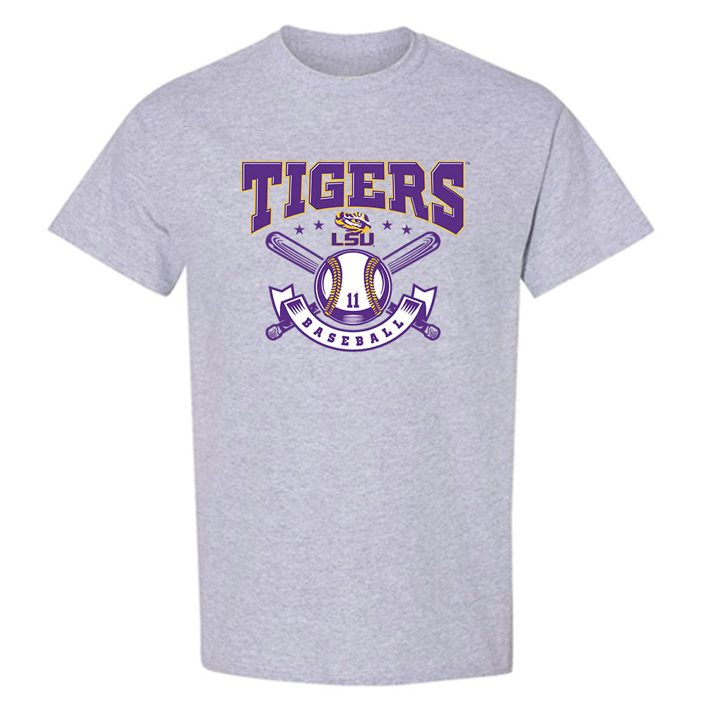 LSU - NCAA Baseball : John Pearson - Classic Shersey T-Shirt-0
