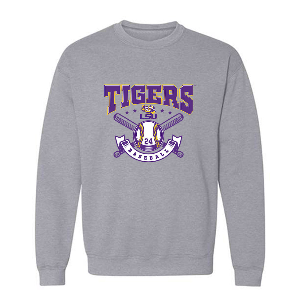 LSU - NCAA Baseball : Seth Dardar - Classic Shersey Crewneck Sweatshirt-0