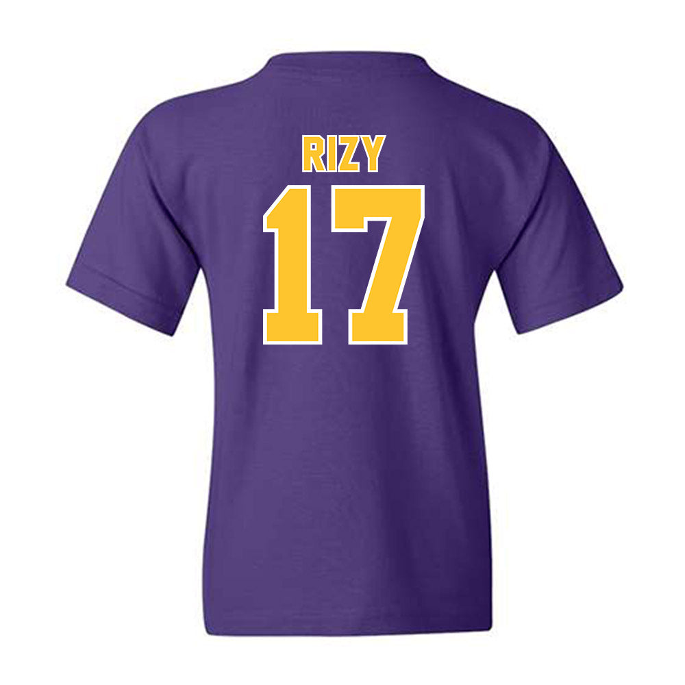 LSU - NCAA Baseball : Mavrick Rizy - Classic Shersey Youth T-Shirt-1