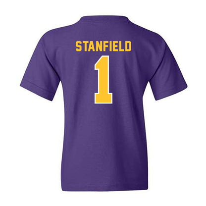LSU - NCAA Baseball : Chris Stanfield - Classic Shersey Youth T-Shirt-1
