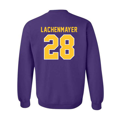 LSU - NCAA Baseball : Danny Lachenmayer - Classic Shersey Crewneck Sweatshirt-1