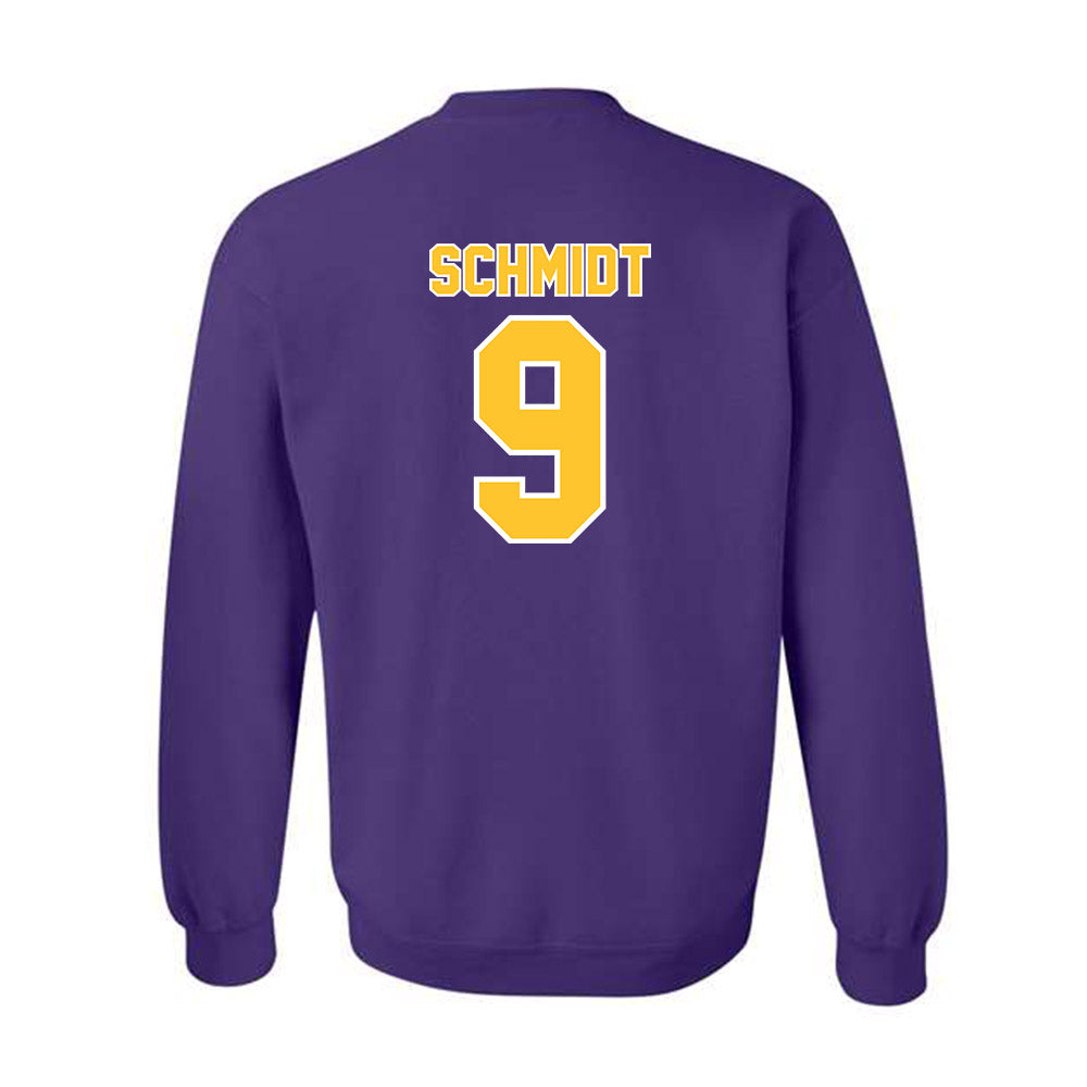 LSU - NCAA Baseball : William Schmidt - Classic Shersey Crewneck Sweatshirt-1