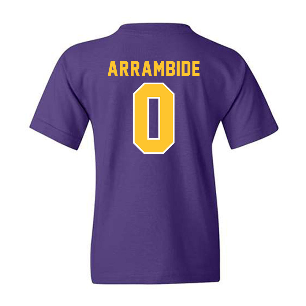 LSU - NCAA Baseball : Cade Arrambide - Classic Shersey Youth T-Shirt-1