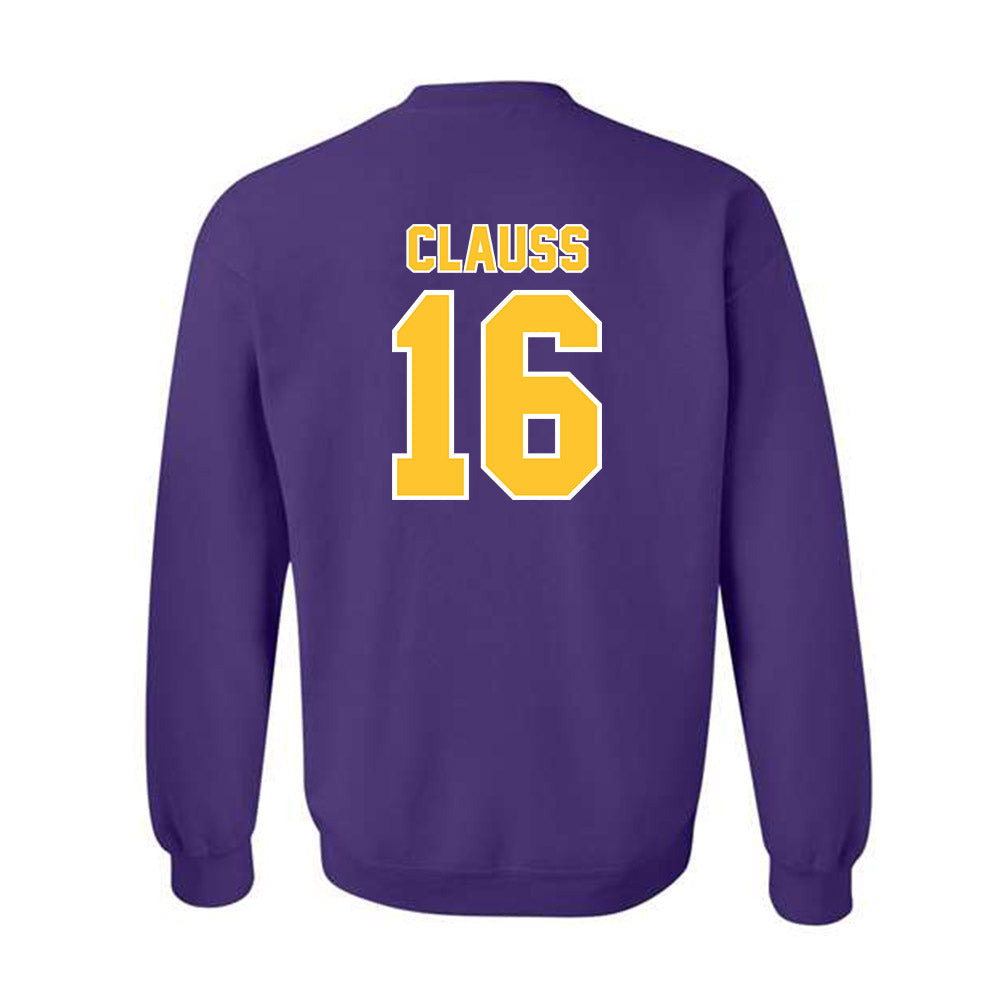 LSU - NCAA Baseball : Ethan Clauss - Classic Shersey Crewneck Sweatshirt-1