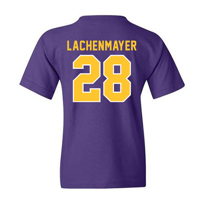 LSU - NCAA Baseball : Danny Lachenmayer - Classic Shersey Youth T-Shirt-1