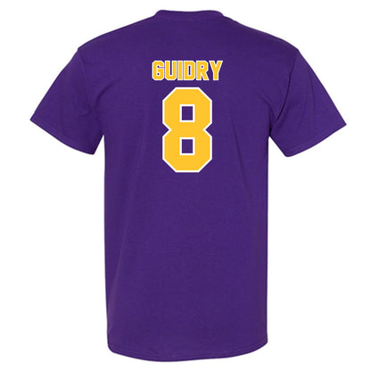 LSU - NCAA Baseball : Gavin Guidry - Classic Shersey T-Shirt-1