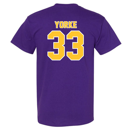 LSU - NCAA Baseball : Zach Yorke - Classic Shersey T-Shirt-1