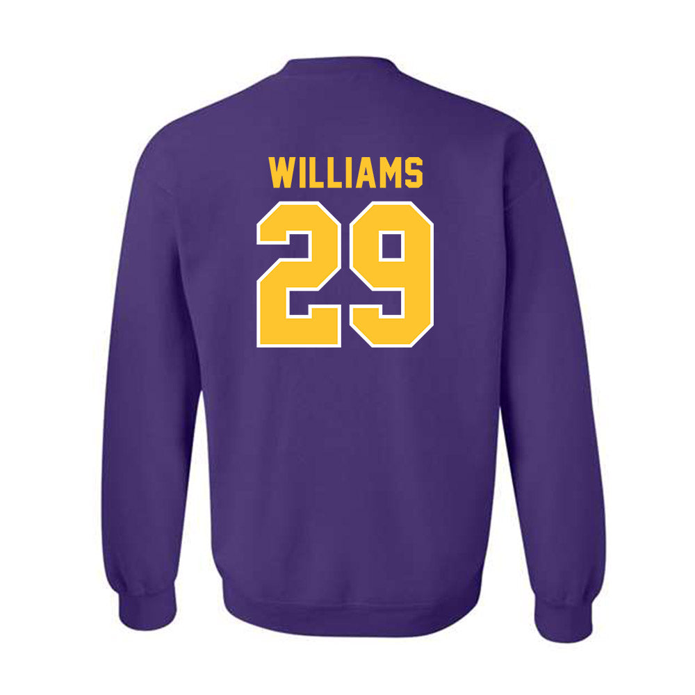LSU - NCAA Baseball : Cooper Williams - Classic Shersey Crewneck Sweatshirt-1