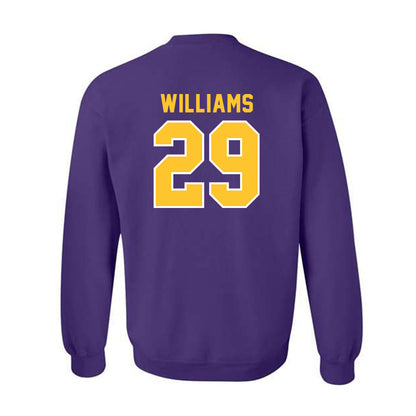 LSU - NCAA Baseball : Cooper Williams - Classic Shersey Crewneck Sweatshirt-1