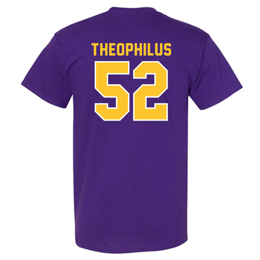 LSU - NCAA Baseball : Zion Theophilus - Classic Shersey T-Shirt-1