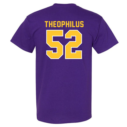 LSU - NCAA Baseball : Zion Theophilus - Classic Shersey T-Shirt-1