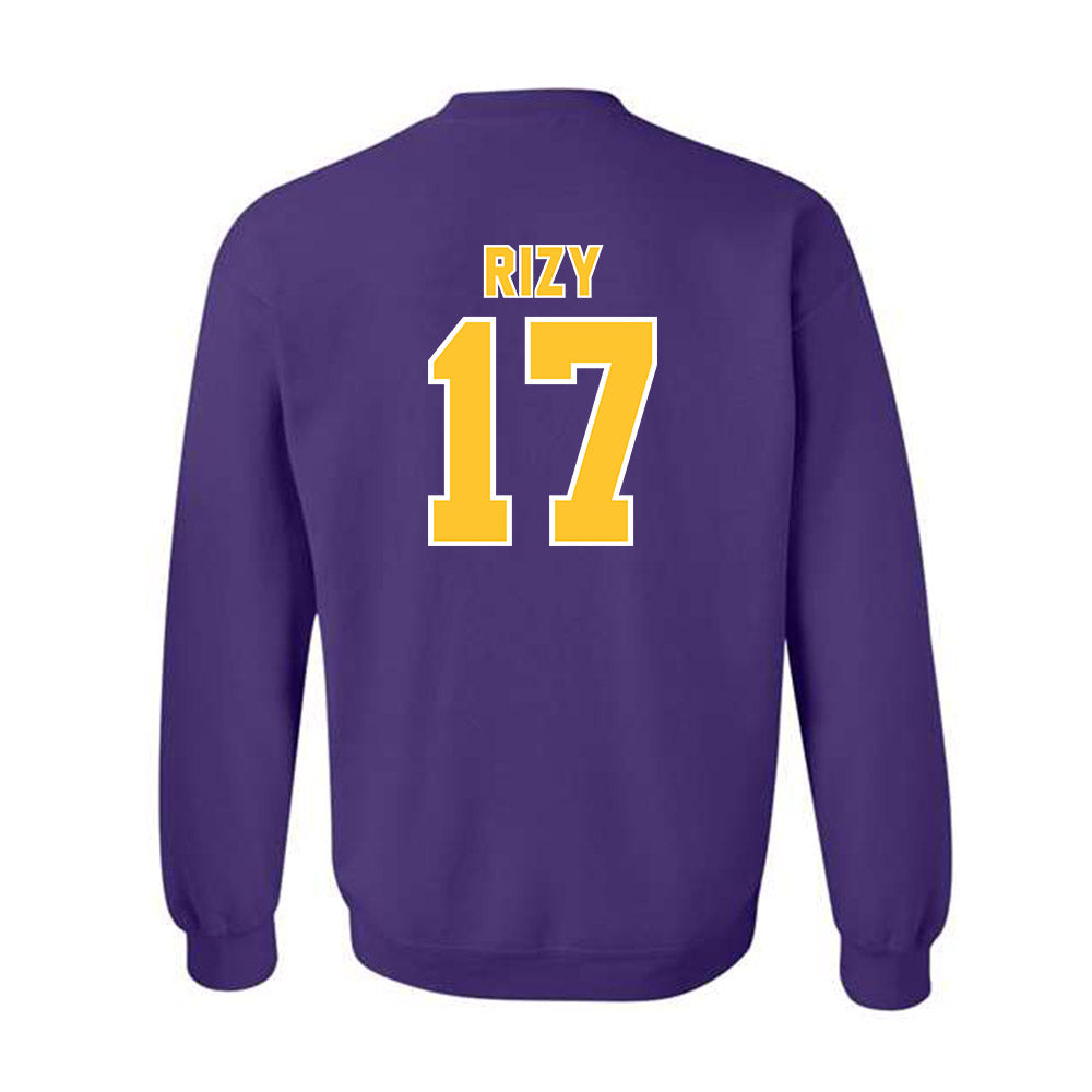 LSU - NCAA Baseball : Mavrick Rizy - Classic Shersey Crewneck Sweatshirt-1