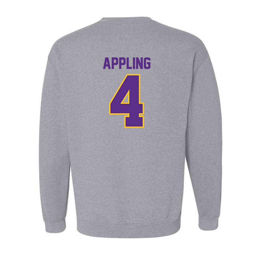 LSU - NCAA Softball : Gradie Appling - Classic Shersey Crewneck Sweatshirt-1