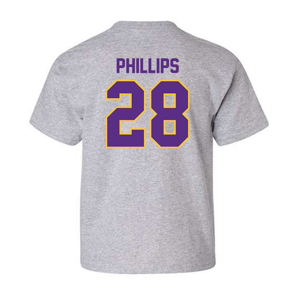LSU - NCAA Softball : Jada Phillips - Classic Shersey Youth T-Shirt-1