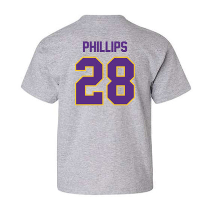 LSU - NCAA Softball : Jada Phillips - Classic Shersey Youth T-Shirt-1