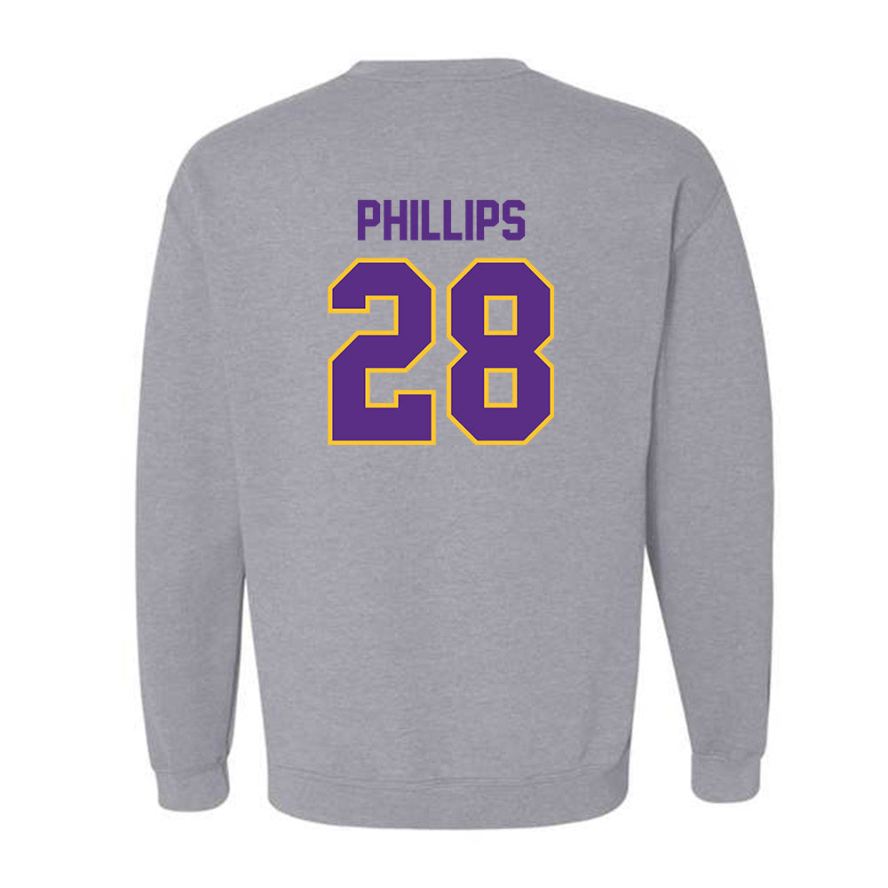 LSU - NCAA Softball : Jada Phillips - Classic Shersey Crewneck Sweatshirt-1