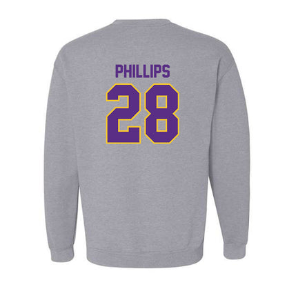 LSU - NCAA Softball : Jada Phillips - Classic Shersey Crewneck Sweatshirt-1
