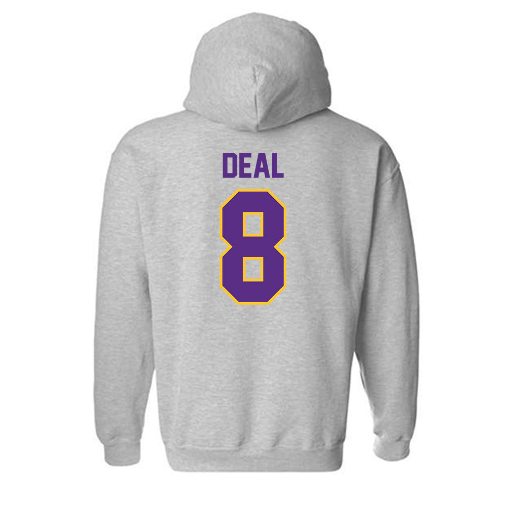 LSU - NCAA Softball : Cali Deal - Classic Shersey Hooded Sweatshirt-1