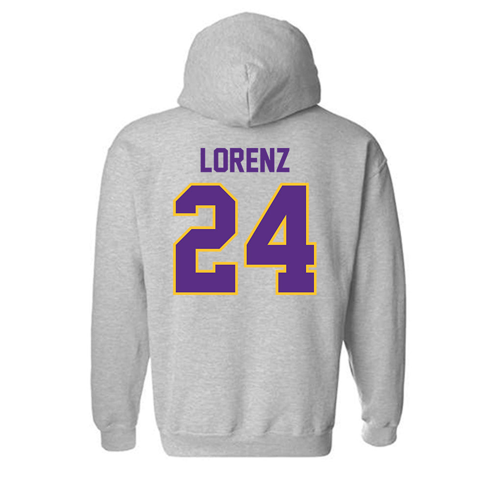 LSU - NCAA Softball : Charlize Lorenz - Classic Shersey Hooded Sweatshirt-1