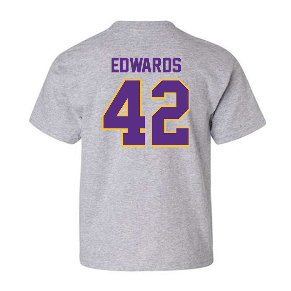 LSU - NCAA Softball : Tori Edwards - Classic Shersey Youth T-Shirt-1