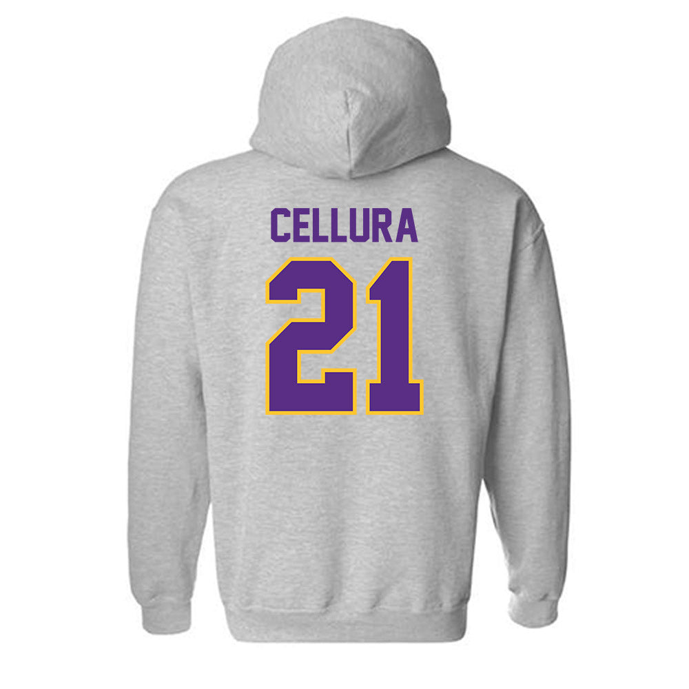 LSU - NCAA Softball : Cece Cellura - Classic Shersey Hooded Sweatshirt-1