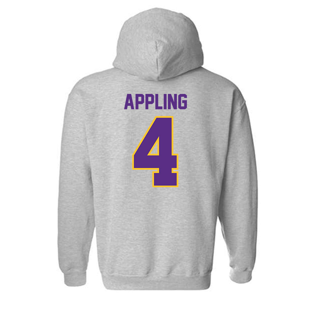 LSU - NCAA Softball : Gradie Appling - Classic Shersey Hooded Sweatshirt-1