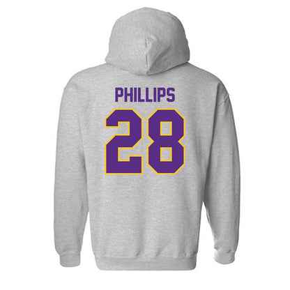 LSU - NCAA Softball : Jada Phillips - Classic Shersey Hooded Sweatshirt-1