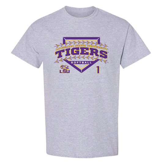 LSU - NCAA Softball : Ally Hutchins - Classic Shersey T-Shirt-0