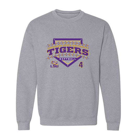 LSU - NCAA Softball : Gradie Appling - Classic Shersey Crewneck Sweatshirt-0