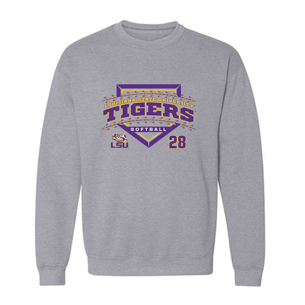 LSU - NCAA Softball : Jada Phillips - Classic Shersey Crewneck Sweatshirt-0