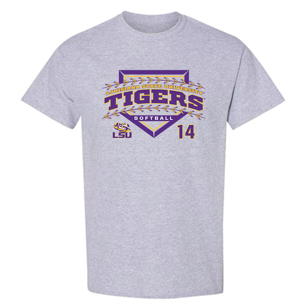 LSU - NCAA Softball : Ashlin Mowery - Classic Shersey T-Shirt-0