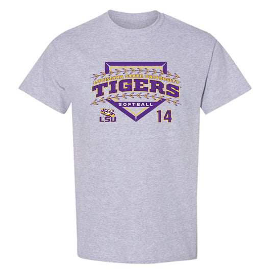 LSU - NCAA Softball : Ashlin Mowery - Classic Shersey T-Shirt-0