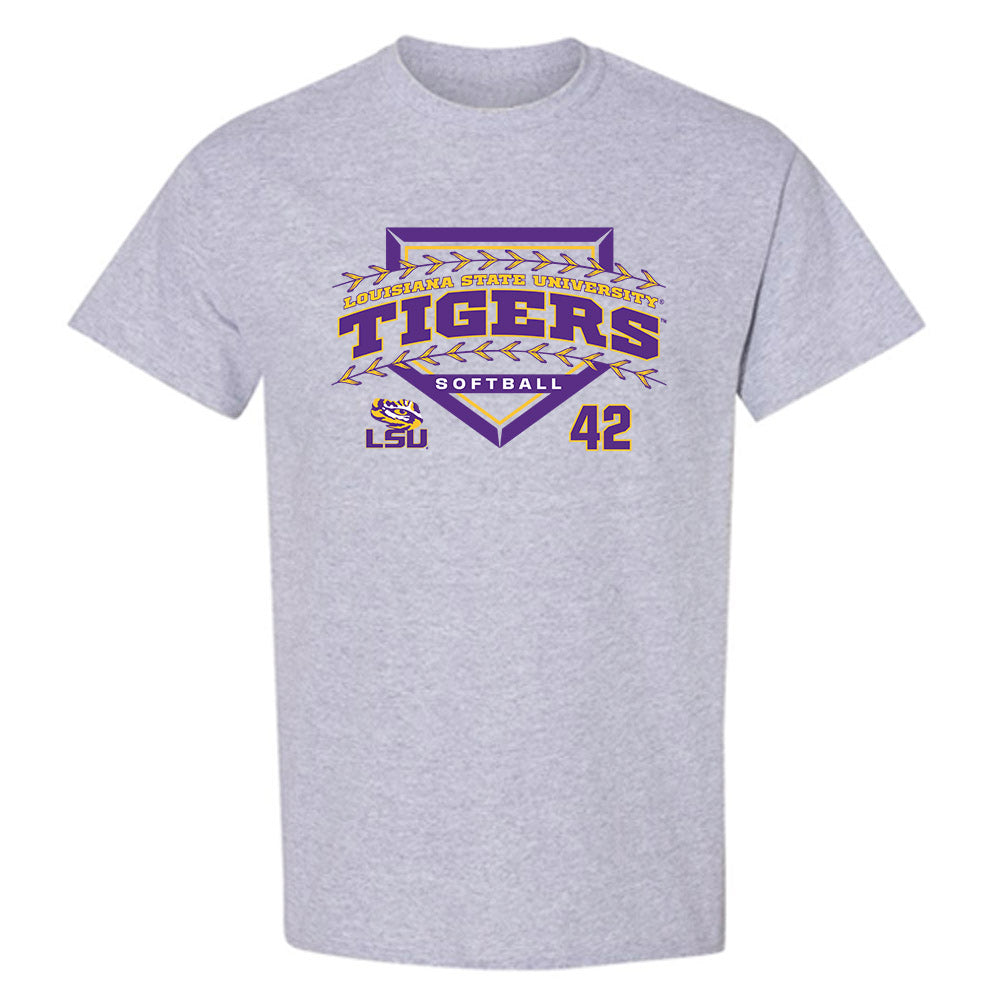 LSU - NCAA Softball : Tori Edwards - Classic Shersey T-Shirt-0