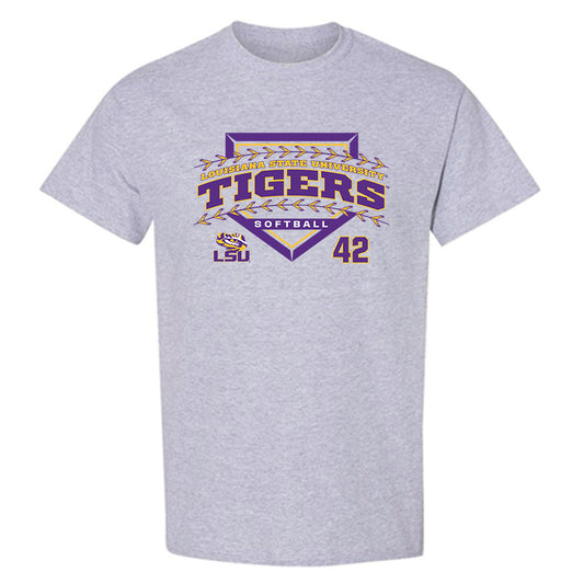 LSU - NCAA Softball : Tori Edwards - Classic Shersey T-Shirt-0
