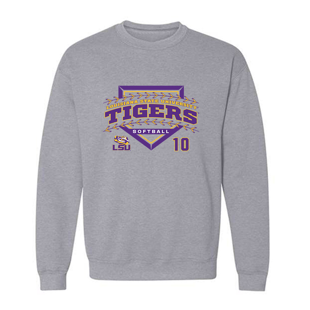 LSU - NCAA Softball : Rylie Johnson - Classic Shersey Crewneck Sweatshirt-0