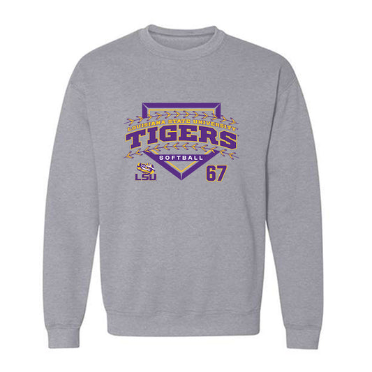 LSU - NCAA Softball : Kylee Edwards - Classic Shersey Crewneck Sweatshirt-0