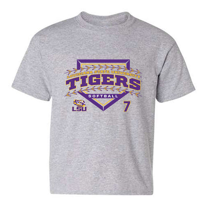 LSU - NCAA Softball : Jalia Lassiter - Classic Shersey Youth T-Shirt-0