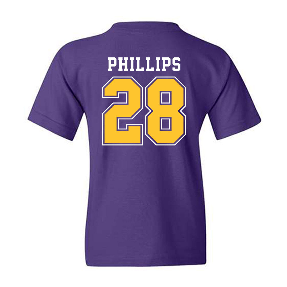 LSU - NCAA Softball : Jada Phillips - Classic Shersey Youth T-Shirt-1