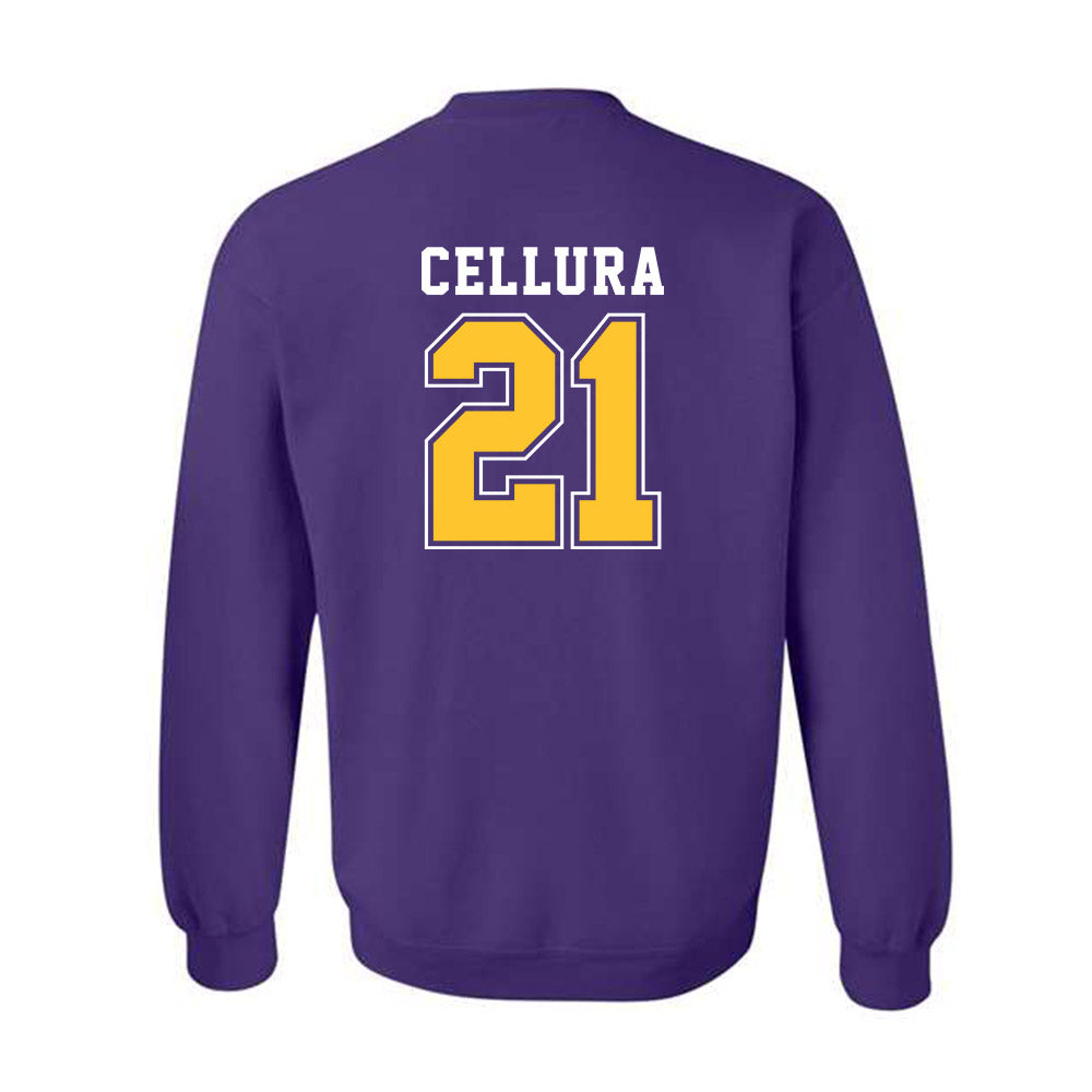 LSU - NCAA Softball : Cece Cellura - Classic Shersey Crewneck Sweatshirt-1
